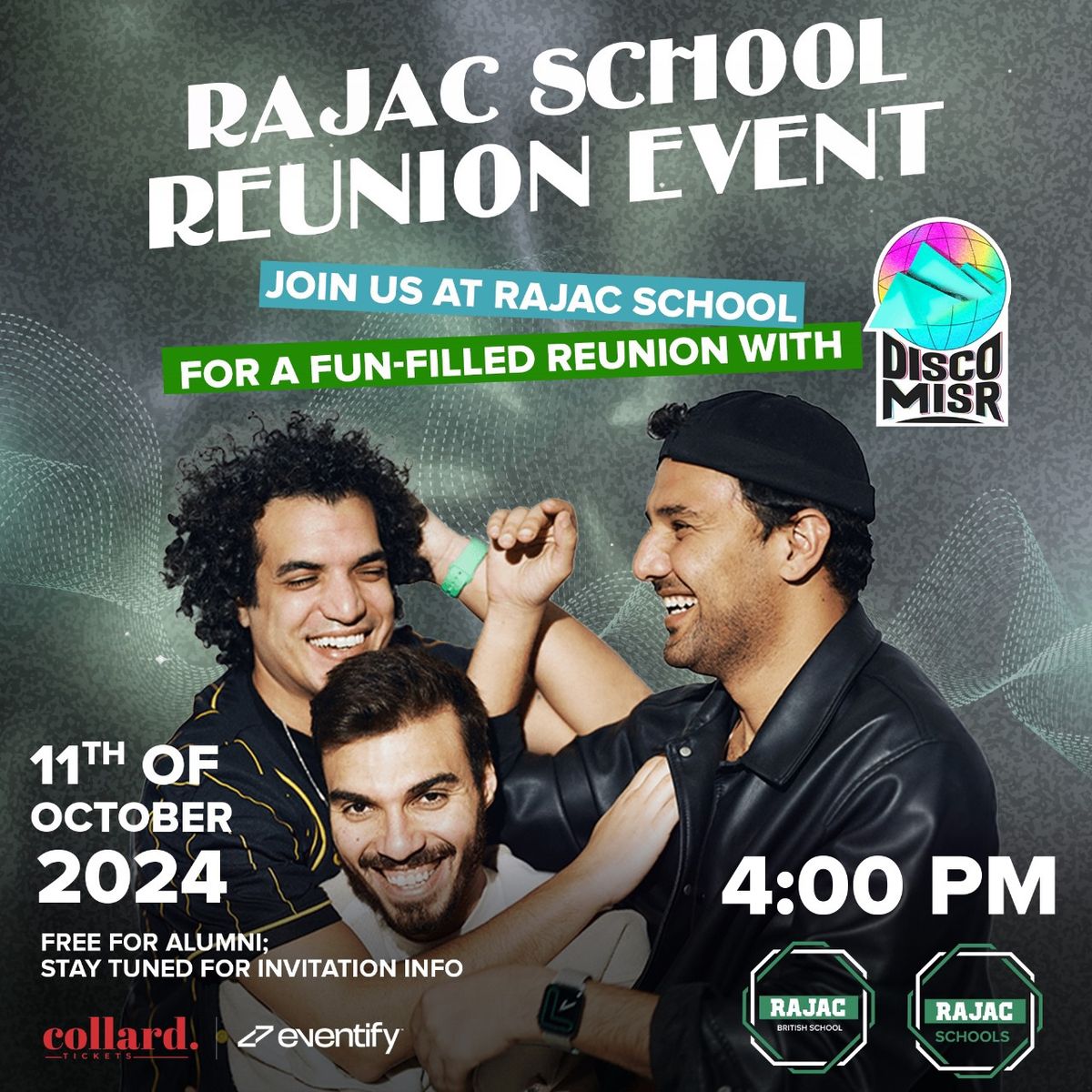 Rajac International and national highschool Reunion - Disco Misr Concert 