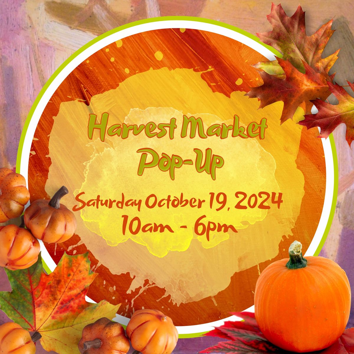 OPAL's Harvest Market Pop-up