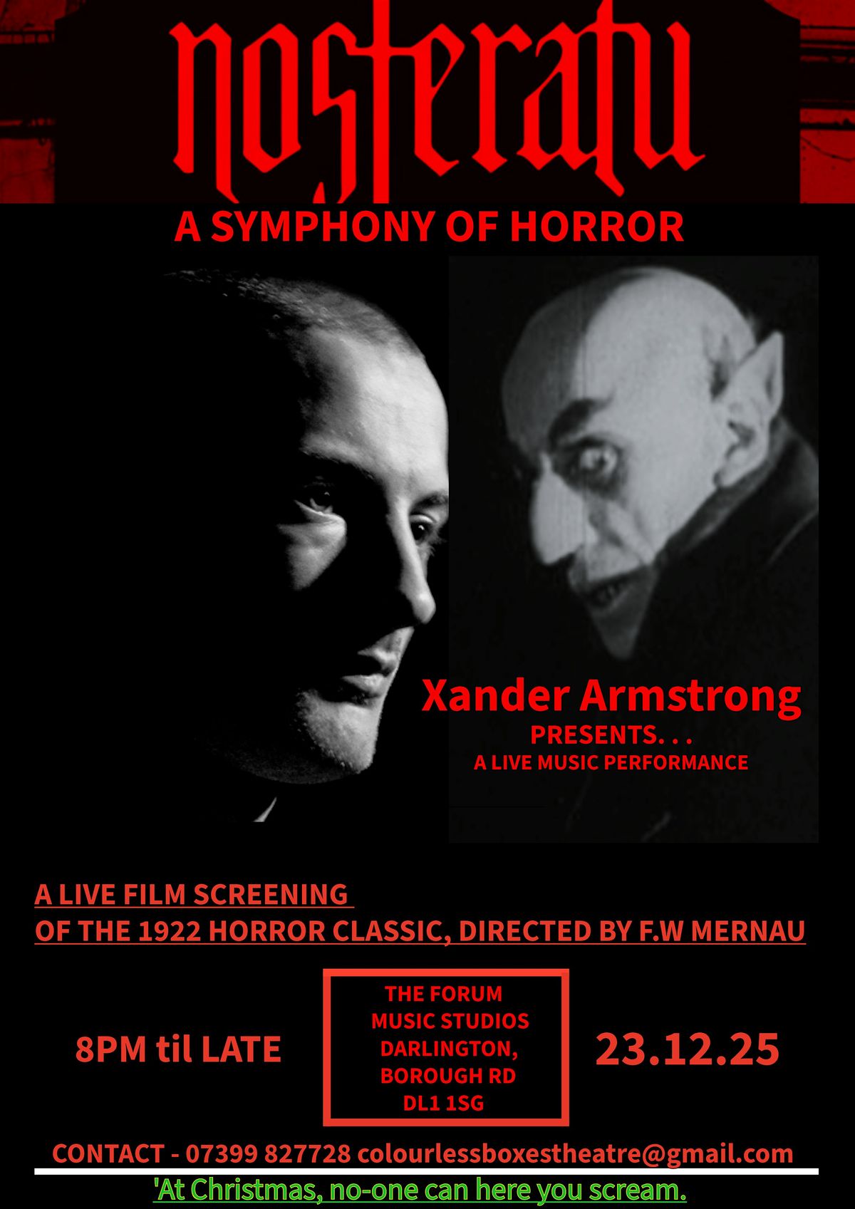 Nosferatu A Symphony Of Horror - Christmas Horror Movie Night