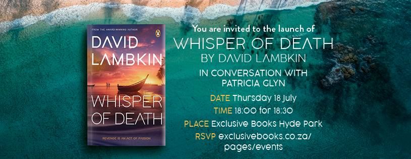 Whisper of Death by David Lambkin | Book Launch