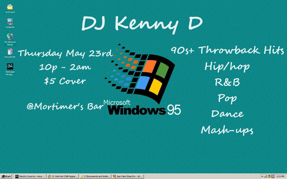 90s+ Throwbacks Hits w\/ DJ Kenny D