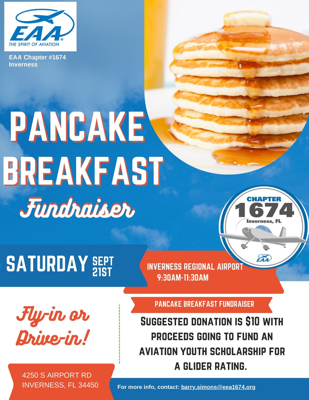 Pancake Breakfast Fundraiser