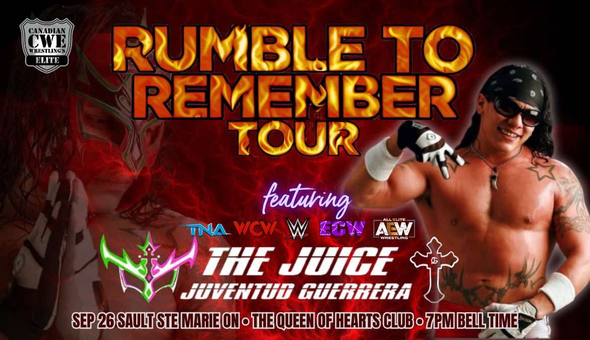 CWE Live In Sault Ste. Marie Ft WCW\/WWE Lucha Libre Legend Juventud Guerrera