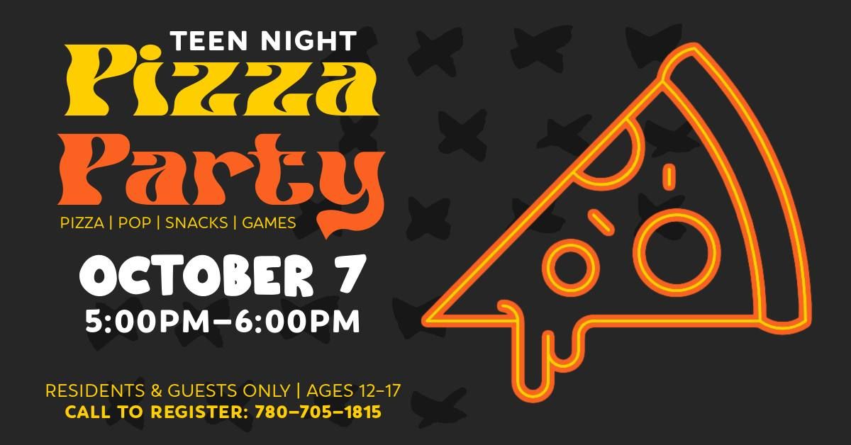 Teen Night - Pizza Party