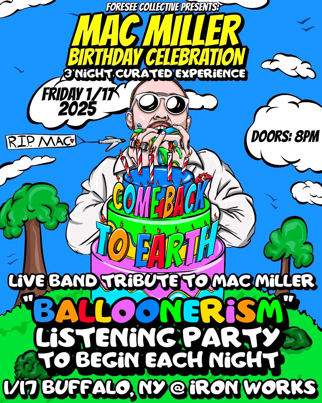 Mac Miller Tribute Band & Album Listening Party