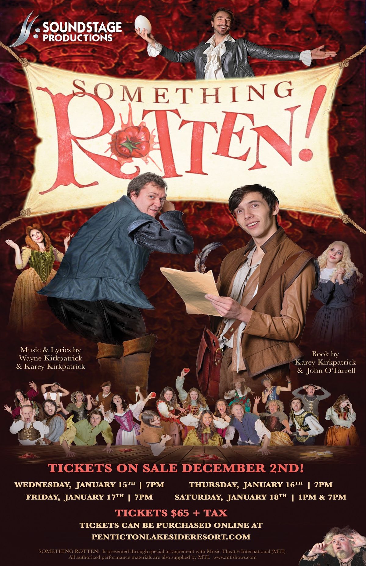 Something Rotten! The musical.