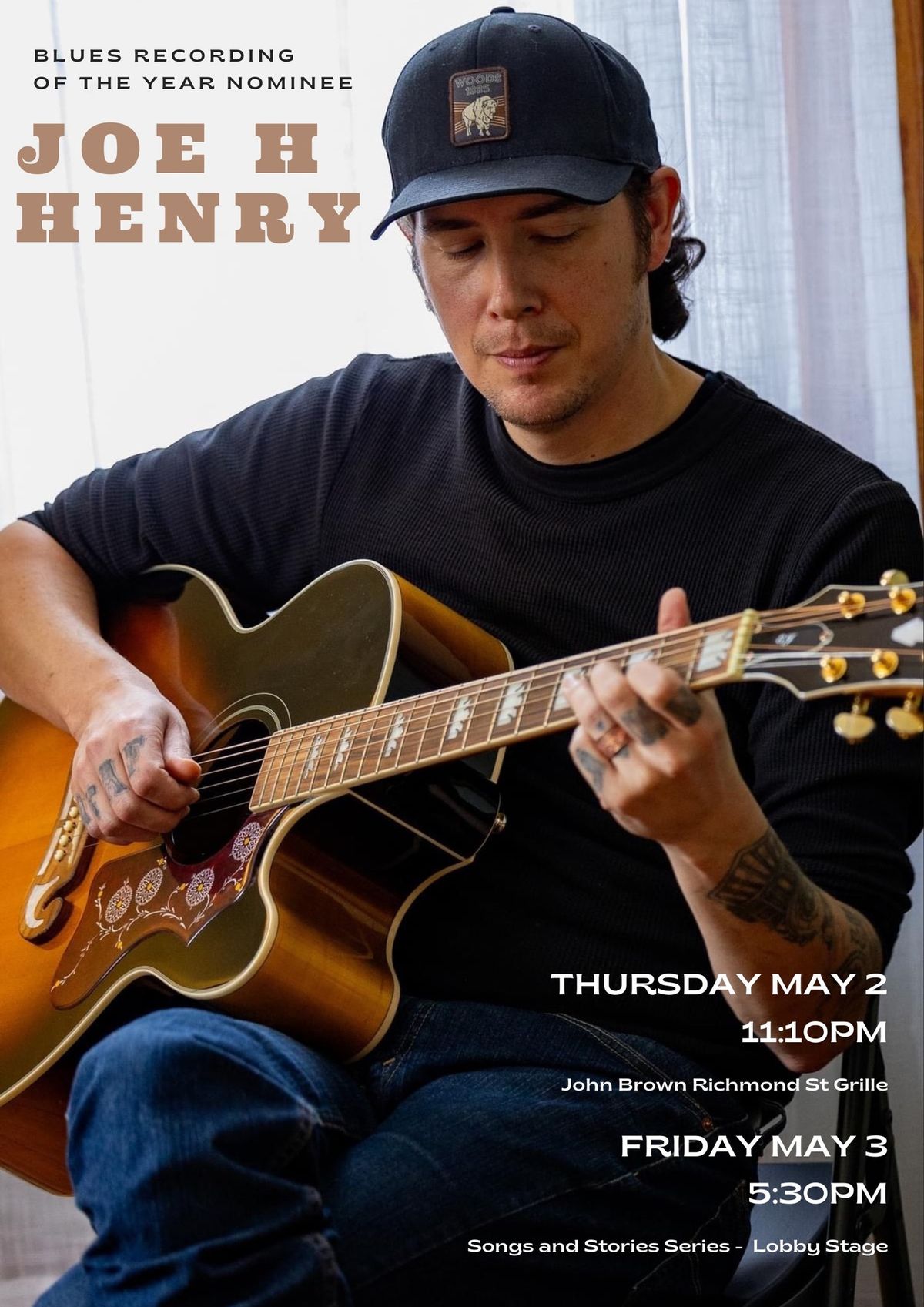 Joe H Henry ECMA Showcase - Solo