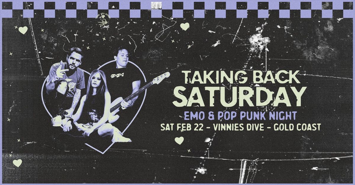 Taking Back Saturday: Emo & Pop Punk Night - Gold Coast