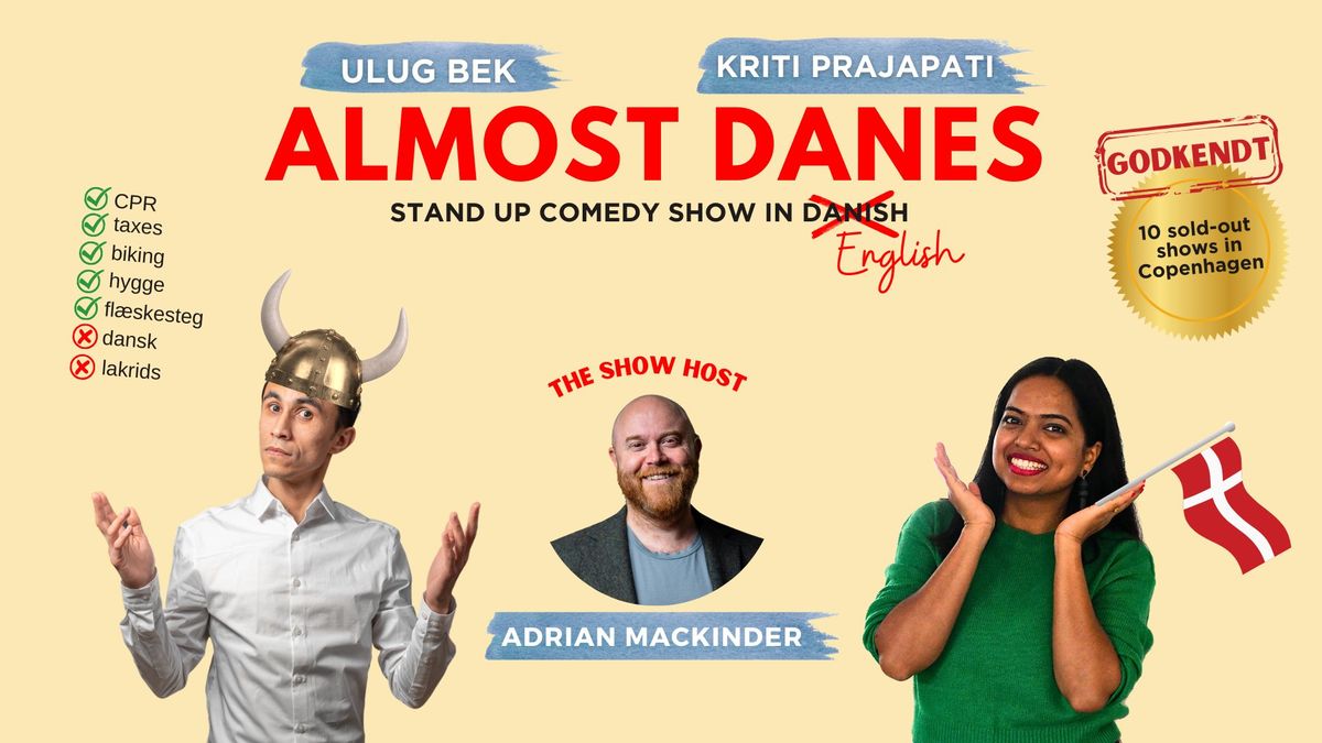 Almost Danes || Stand-Up Comedy Show || Horsens Ny Teater