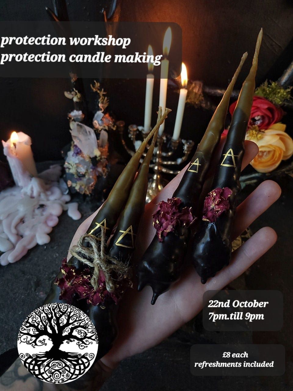 Samahin protection with candle making workshop \ud83e\uddd9\u200d\u2642\ufe0f \ud83e\uddd9\u200d\u2640\ufe0f \ud83e\uddd9 