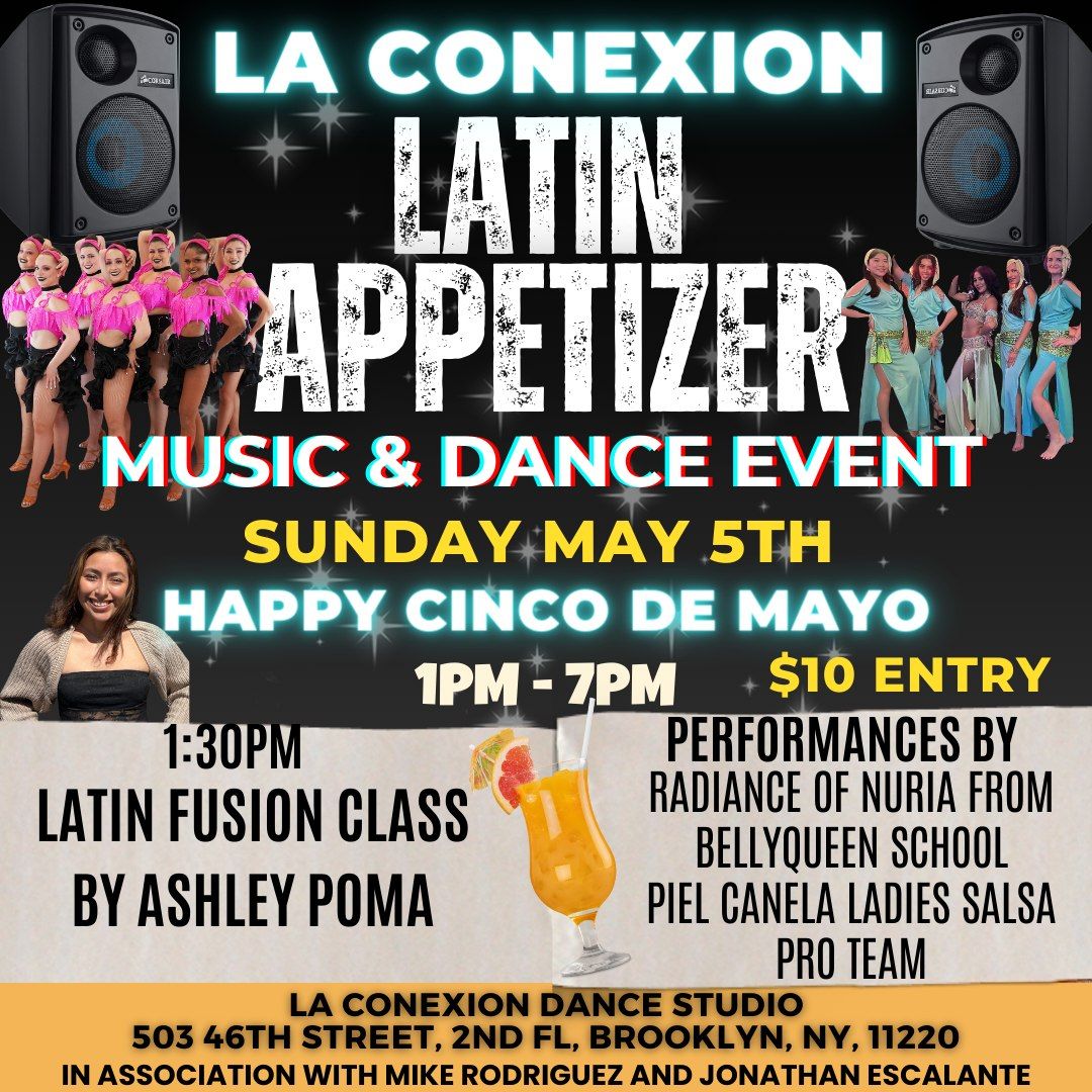 La Conexion Latin Appetizer Music and Dance Event