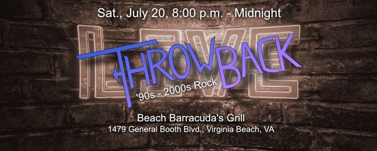 Throwback at Beach Barracuda's Grill
