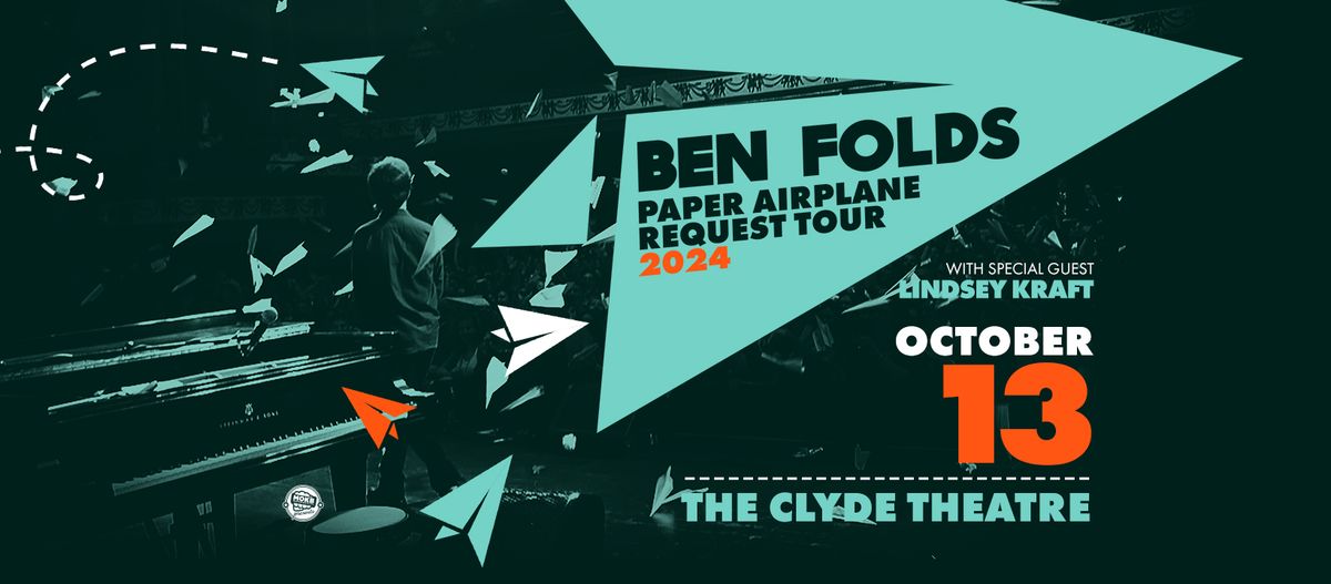 Ben Folds Paper Airplane Request Tour with special guest Lindsey Kraft