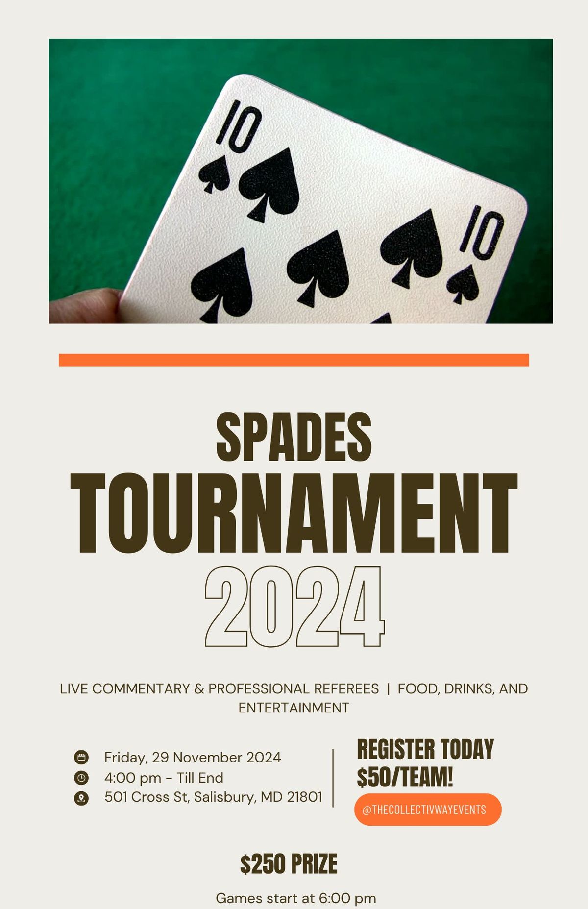 Spades Tournament 