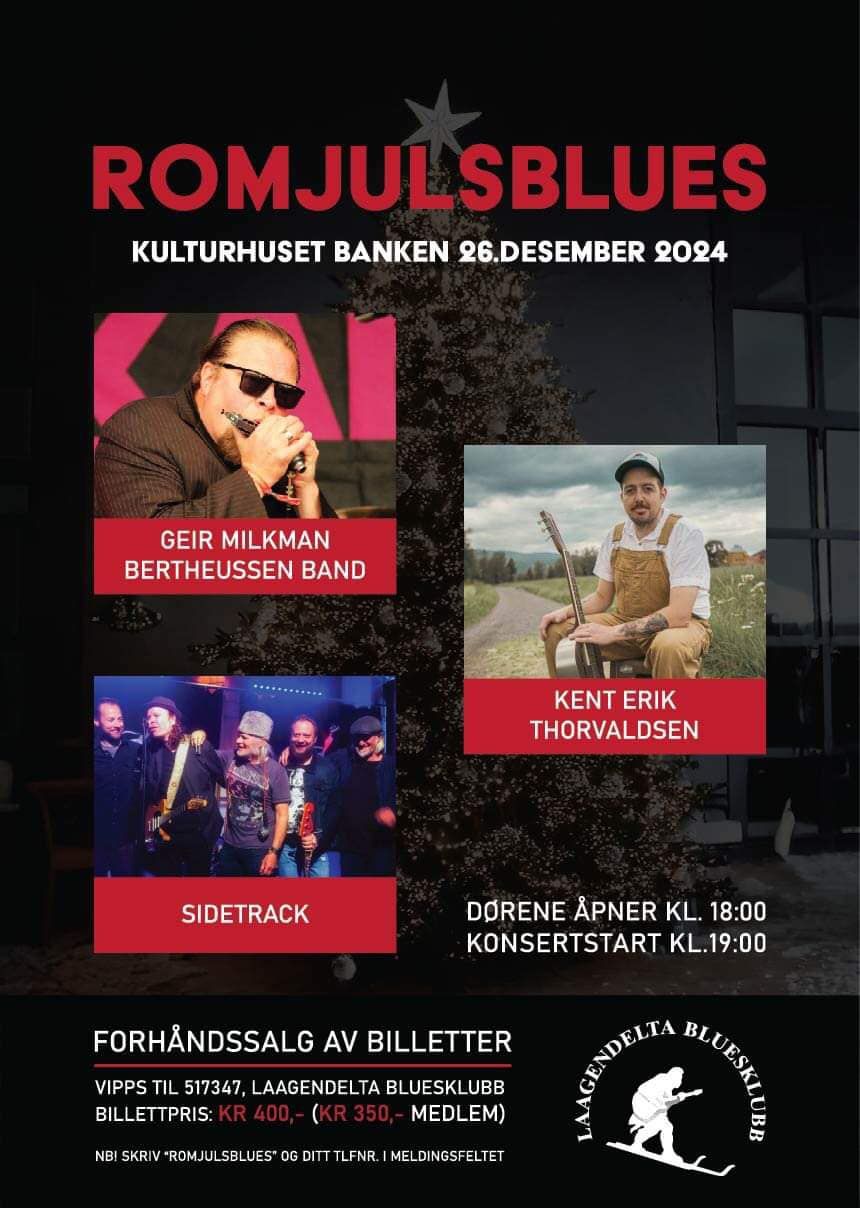 Romjulsblues ( i kulturhuset Banken ) 2024