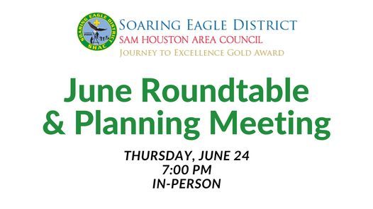 June Roundtable (Includes Planning Meeting & Membership Training)