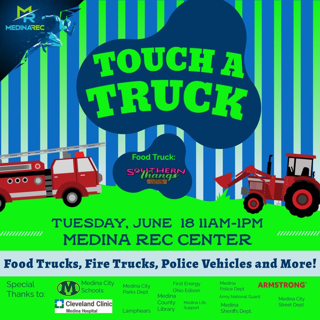 Touch a Truck at the Medina Rec