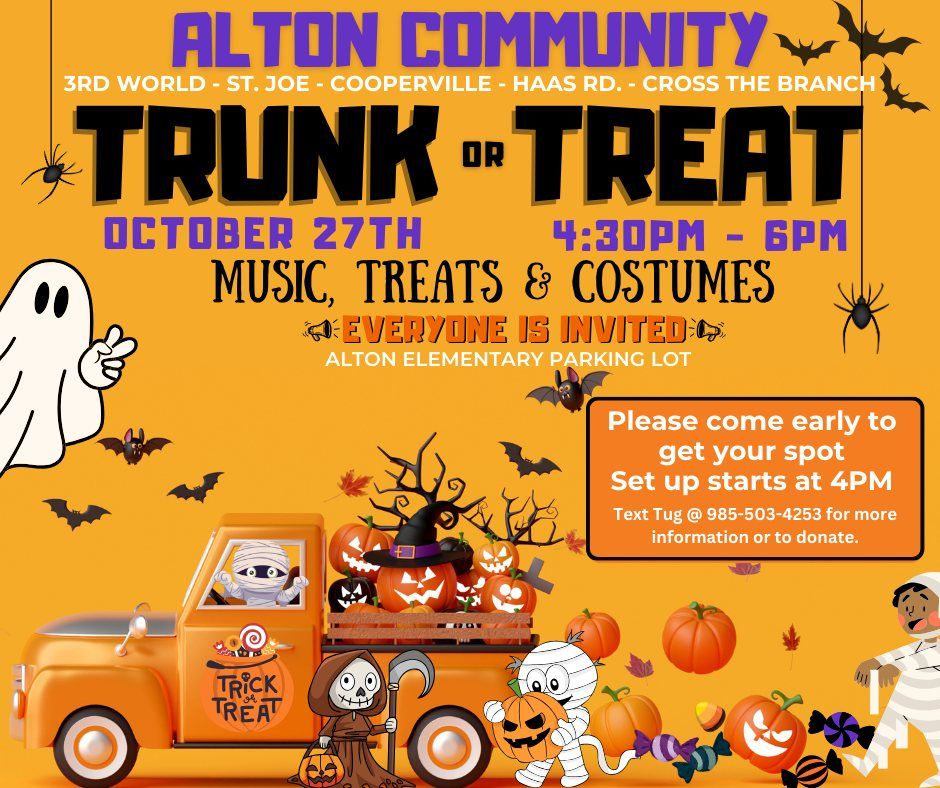 Alton Community Annual Trunk-or-Treat