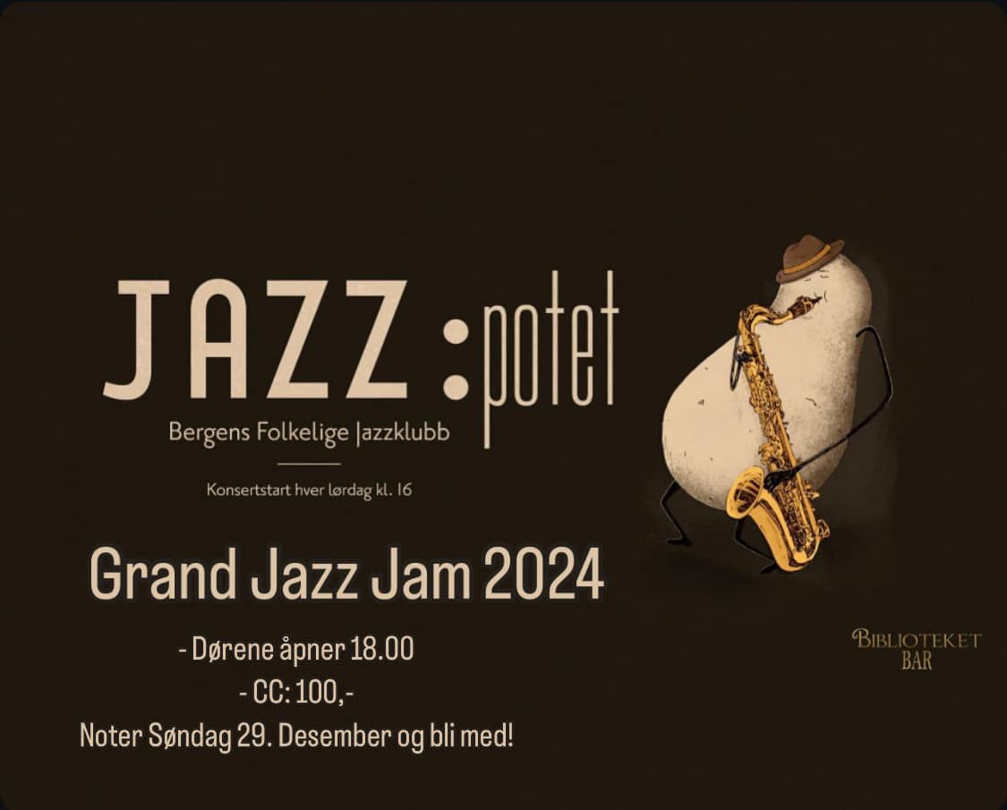 GRAND JAZZ JAM 24`@ JAZZ:POTET- 29. DESEMBER