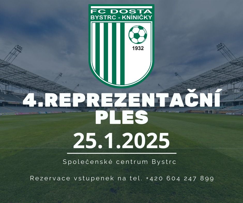 4. REPREZENTA\u010cN\u00cd PLES FC DOSTA