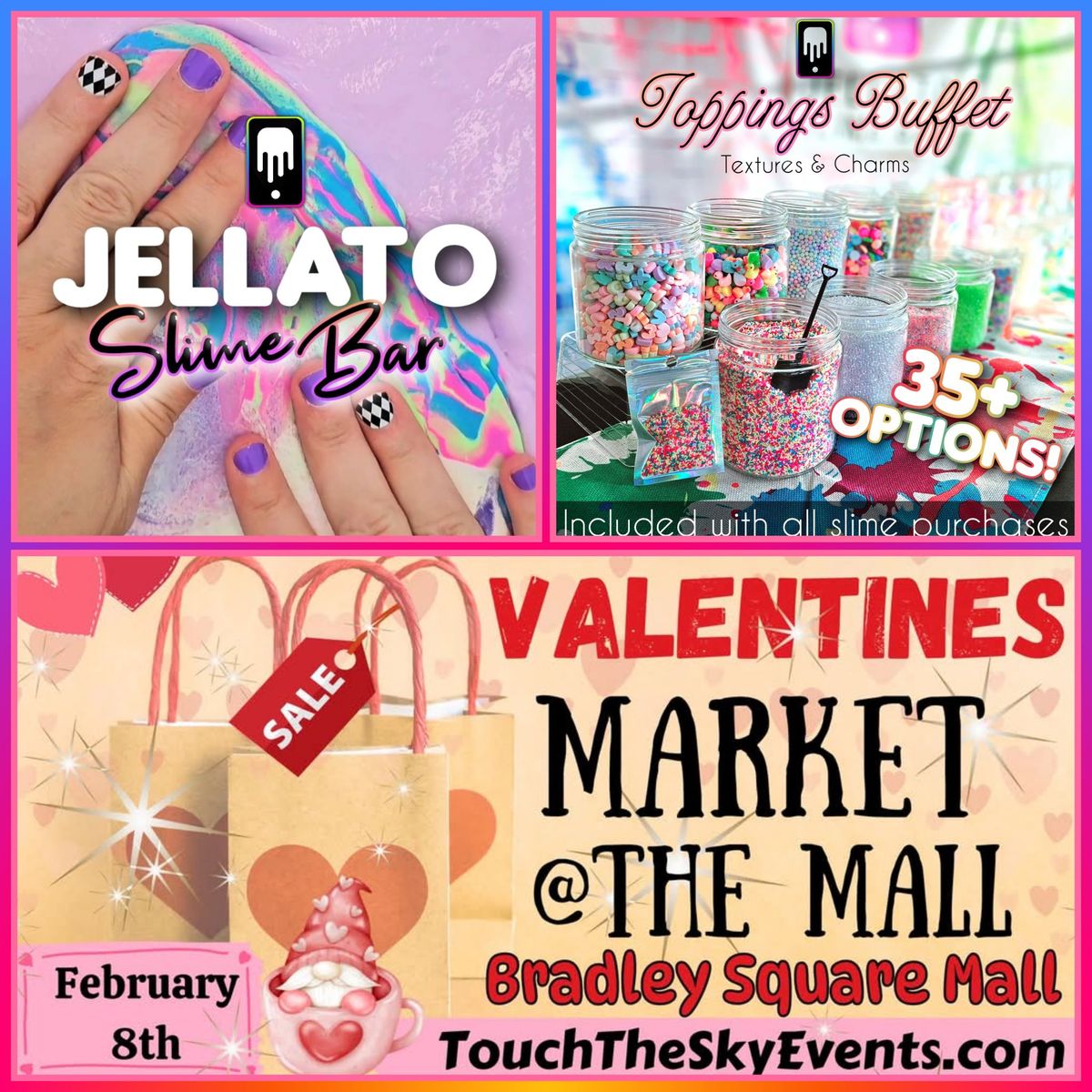 Jellato Slime Bar @ Valentine's Market