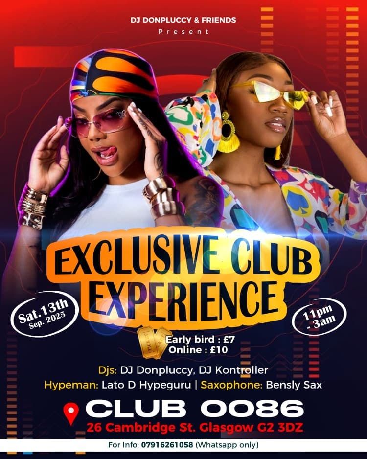 EXCLUSIVE CLUB EXPERIENCE