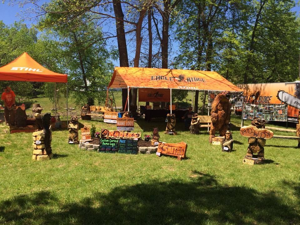 Sharps Show at the War Eagle Mill - Chainsaw Carving, Sharps' Show ...
