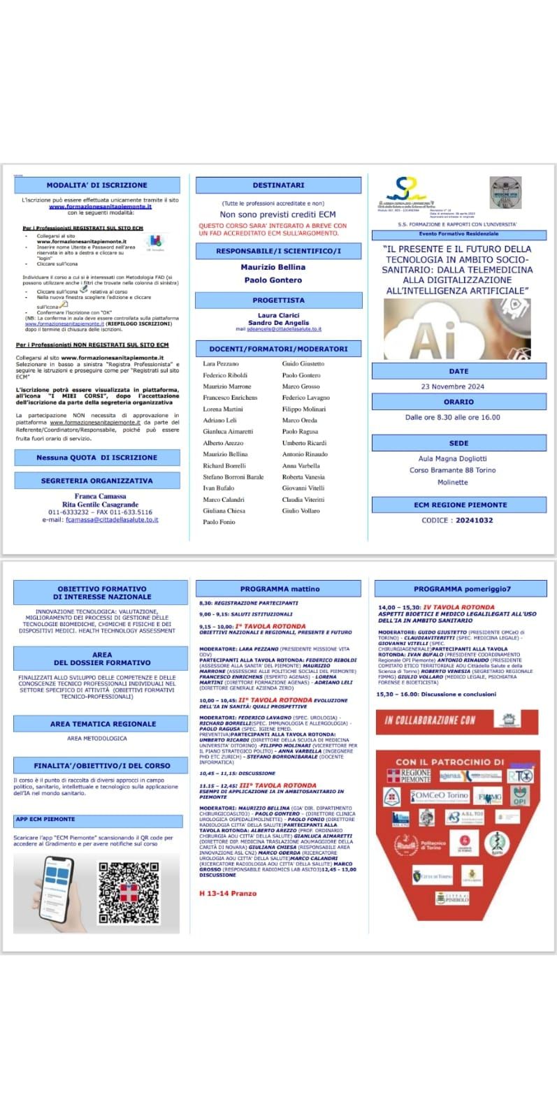 L'INTELLIGENZA ARTIFICIALE IN AMBITO SOCIO SANITARIO