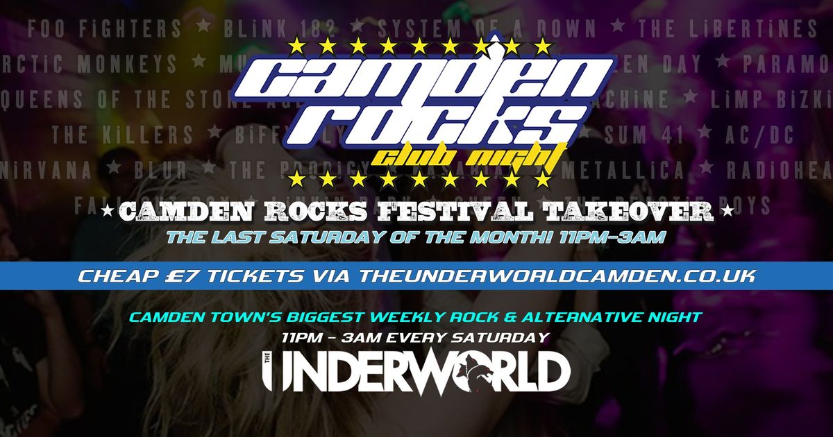 Camden Rocks Club at The Underworld \u2605 Camden Rocks Fest Takeover - London