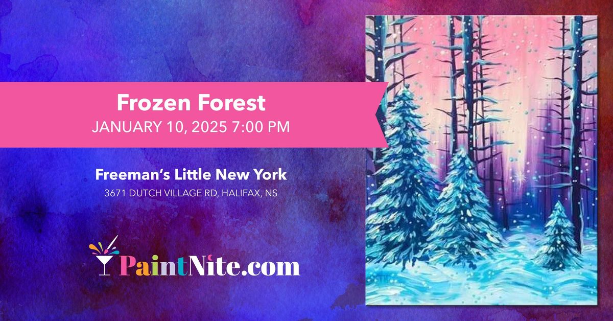 Paint Nite | Frozen Forest