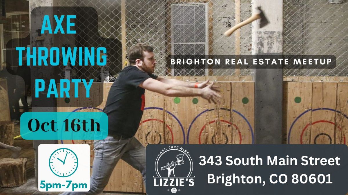 Axe Throwing Brighton Real Estate Meetup