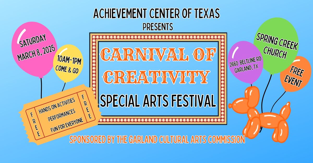 Achievement Center of Texas Special Arts Festival 