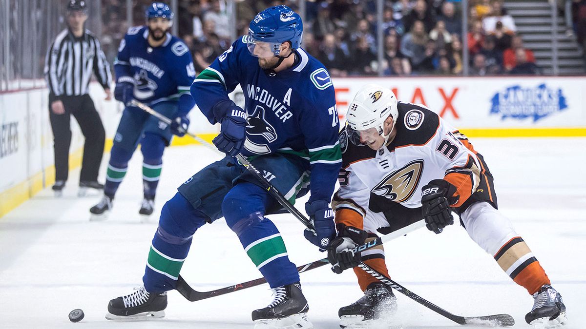 Vancouver Canucks vs. Anaheim Ducks