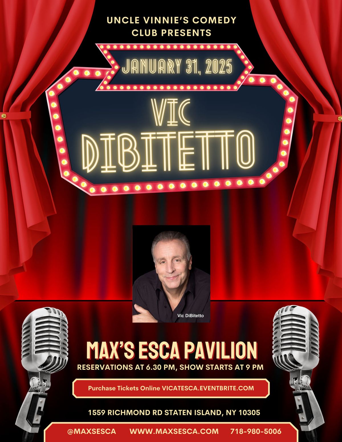 Vic Dibitetto Comedy Show