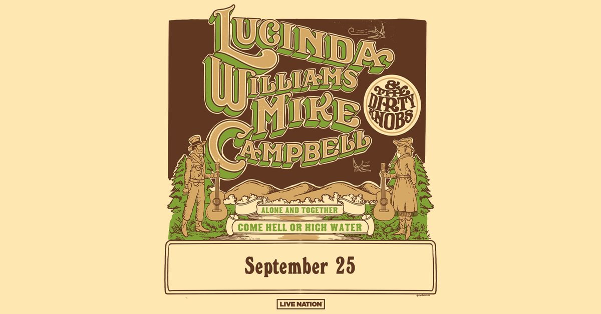 Lucinda Williams and her band & Mike Campbell & The Dirty Knobs