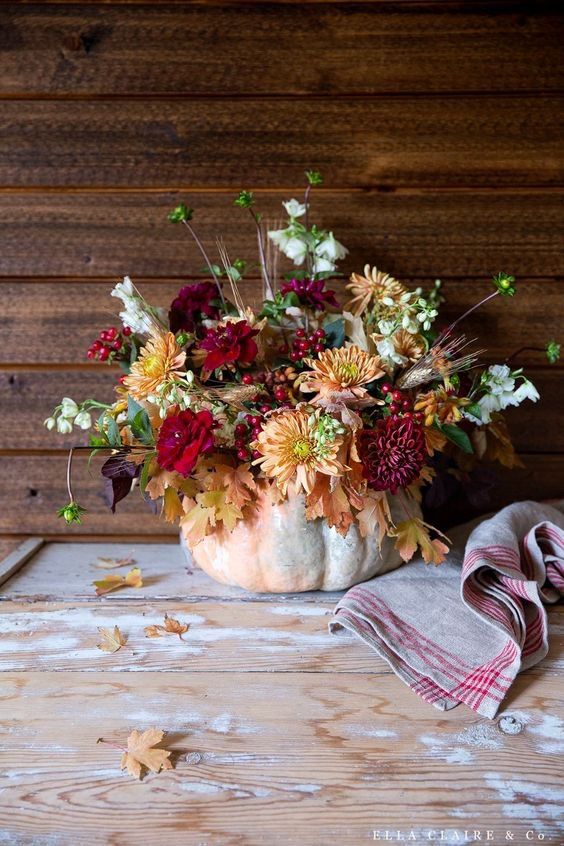 Pumpkin Floral Centerpiece Workshop