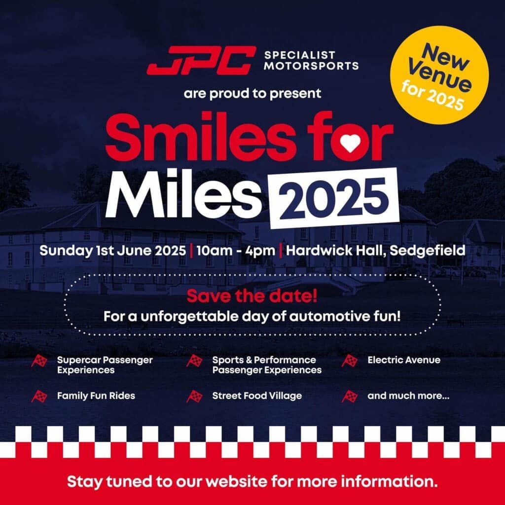 Smiles For Miles 2025 Hardwick Hall