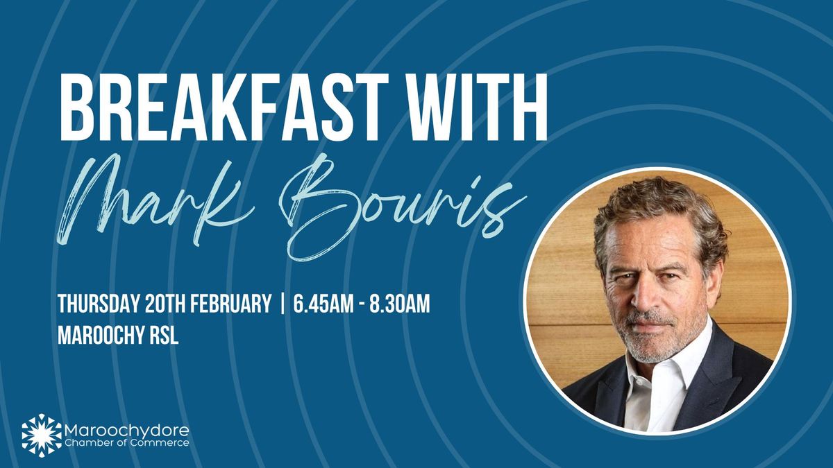 Breakfast with Mark Bouris