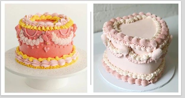 Buttercream Cakes:  Vintage Design Class