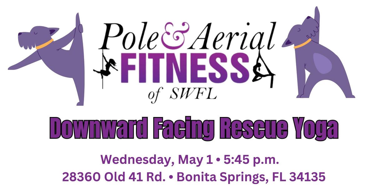  Pole & Aerial Fitness of SWFL - Rescue Dog Yoga