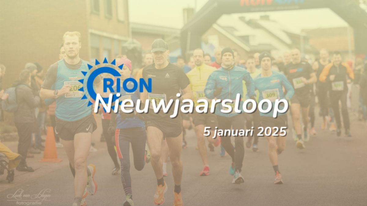 Orion Nieuwjaarsloop 5 januari 2025