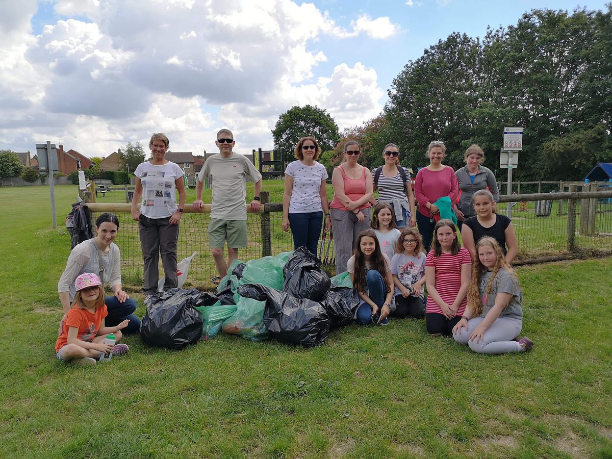 September Litter Pick - Seigecross Park