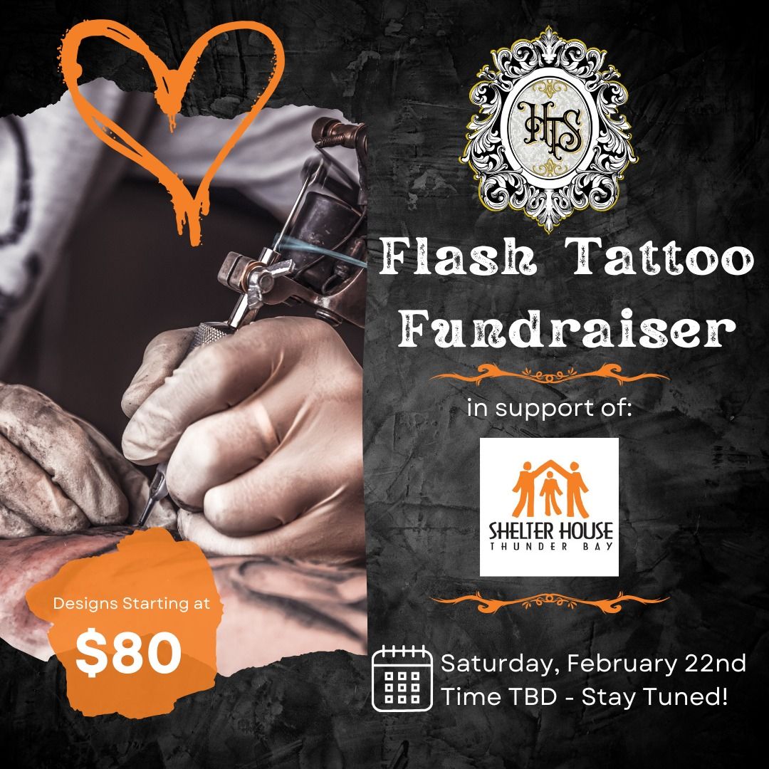 Flash Tattoo Fundraiser!