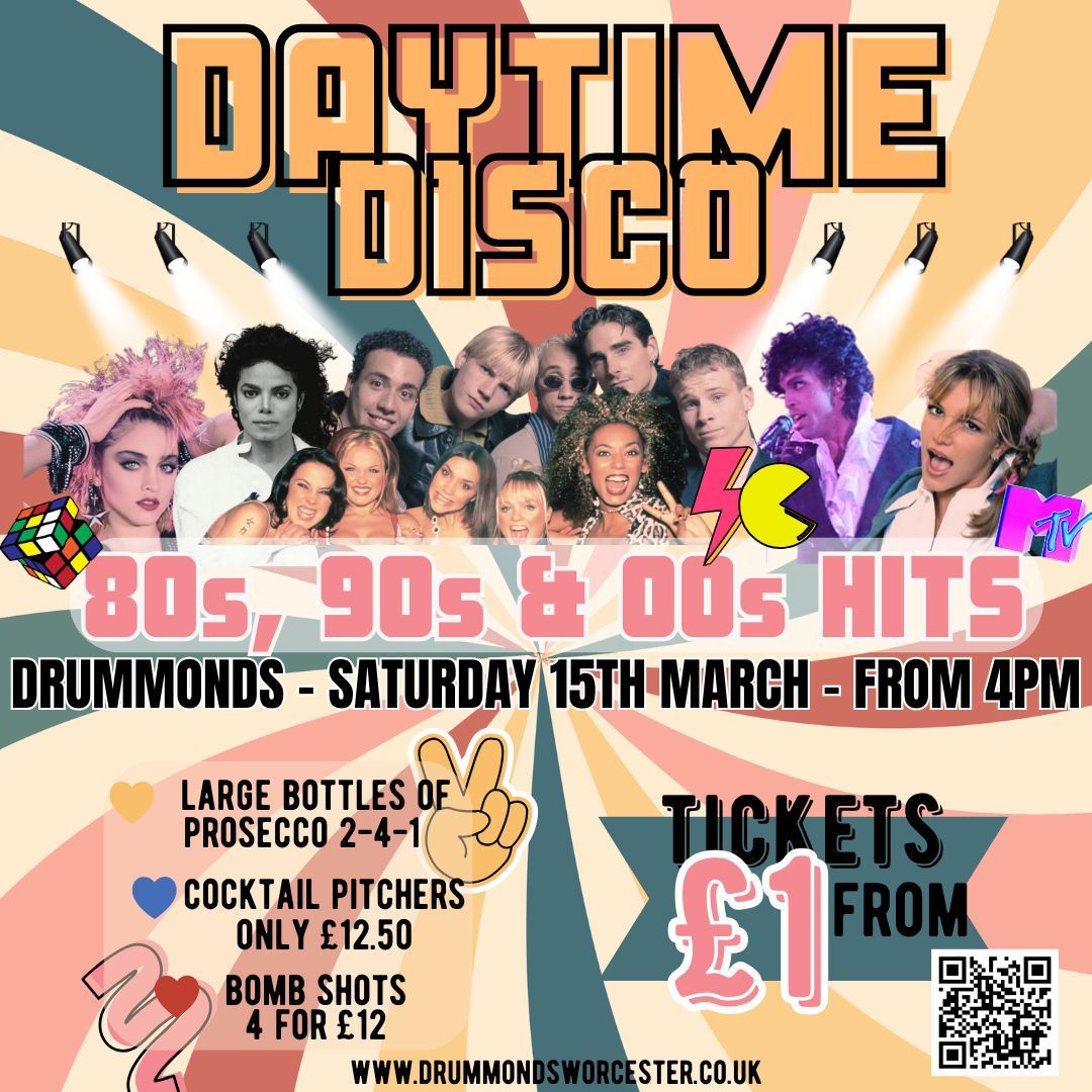 Drummonds Daytime Disco - NON-STOP NOSTALGIA 