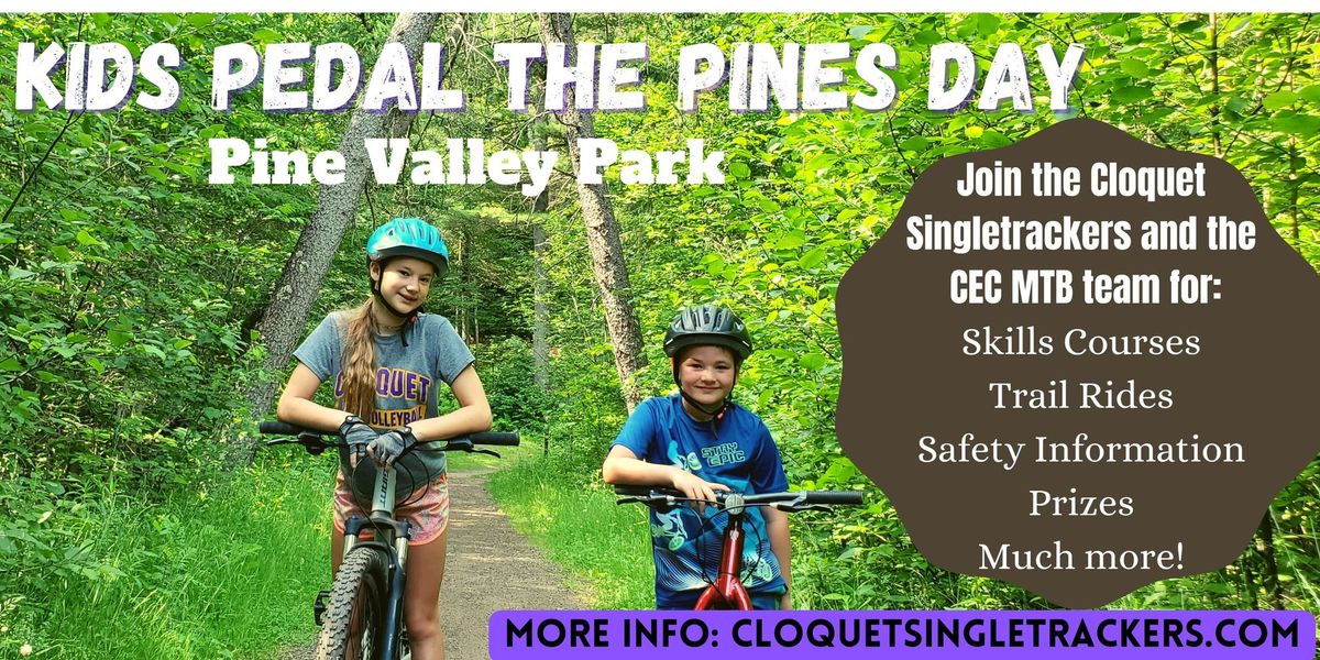 4th Annual Kids Pedal the Pines Day