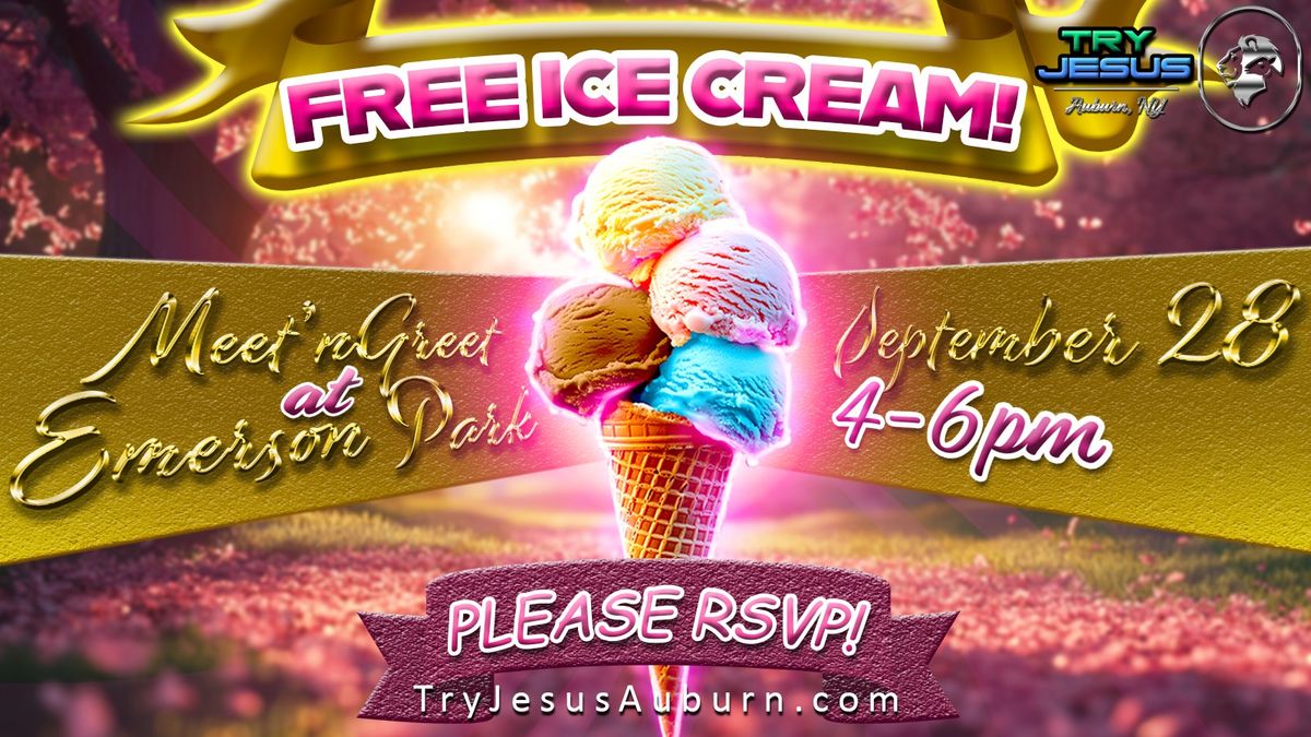 FREE Ice Cream Meet'n'Greet