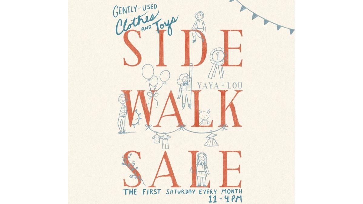 First Saturday Sidewalk Sale