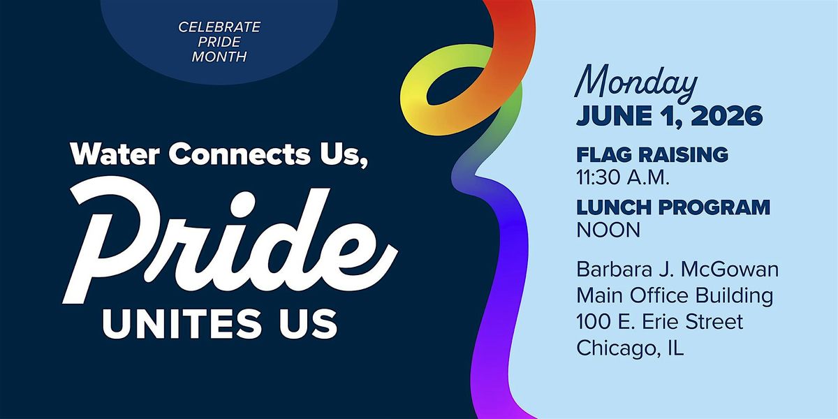 Celebrate Pride Month: Water Connects Us, Pride Unites Us