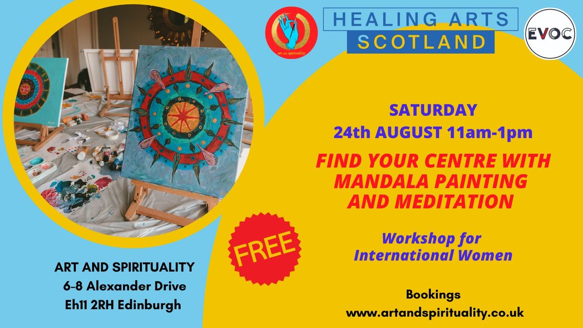 FREE WORKSHOP: find your centre with mandala painting and meditation