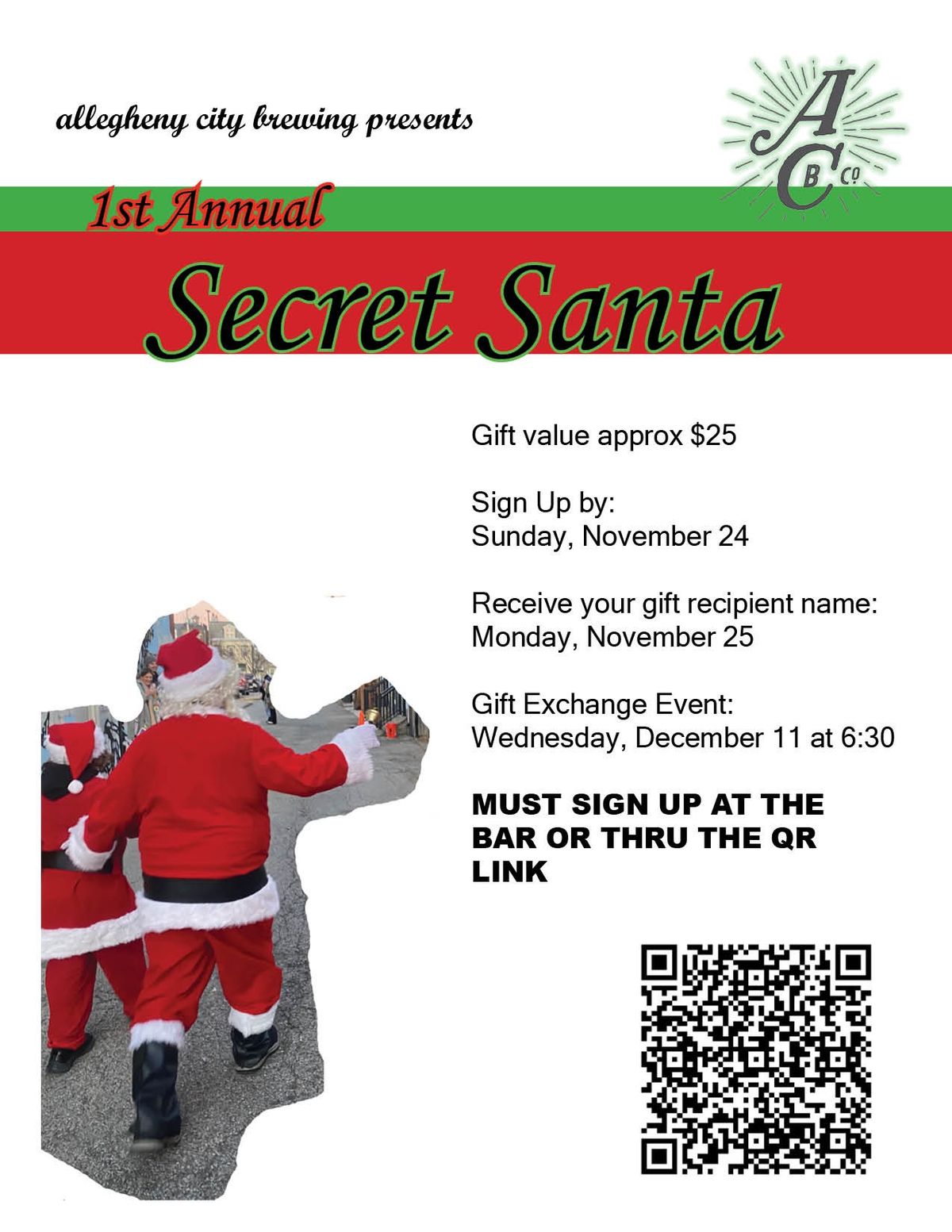 First Annual Secret Santa 